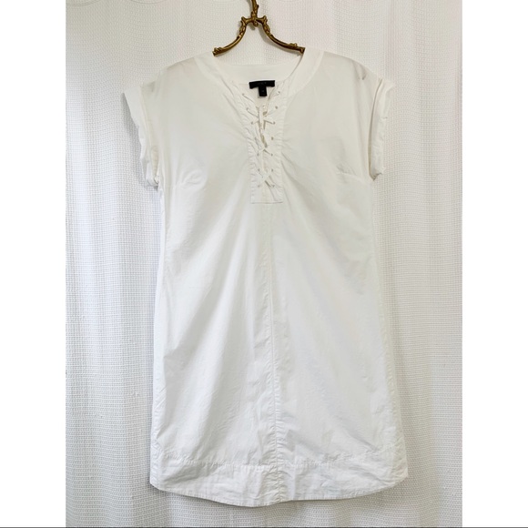 J. Crew Dresses & Skirts - J. Crew lace up shirt dress
